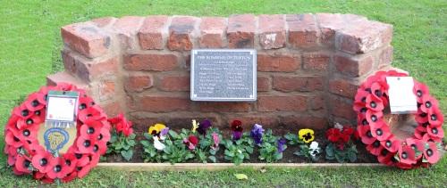 Plaque for Tupton bombing