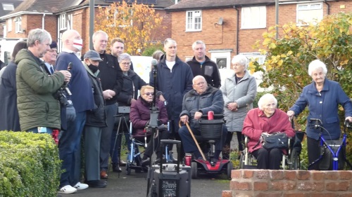 Plaque - Tupton Bombing Nov 2021